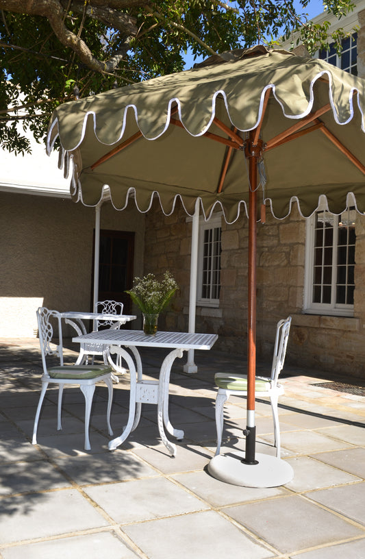 Scalloped Patio Umbrella