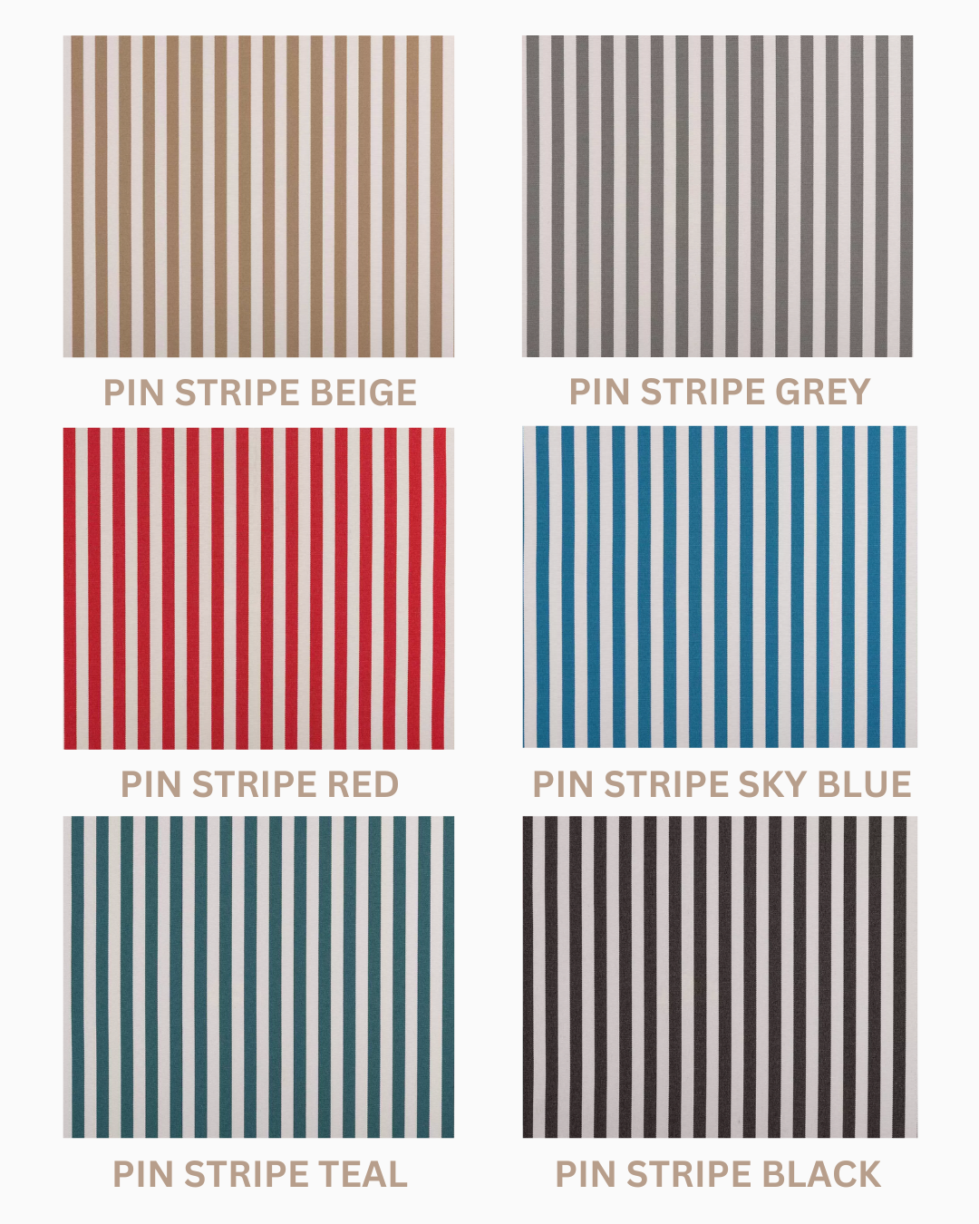 Striped Scalloped Patio Umbrella