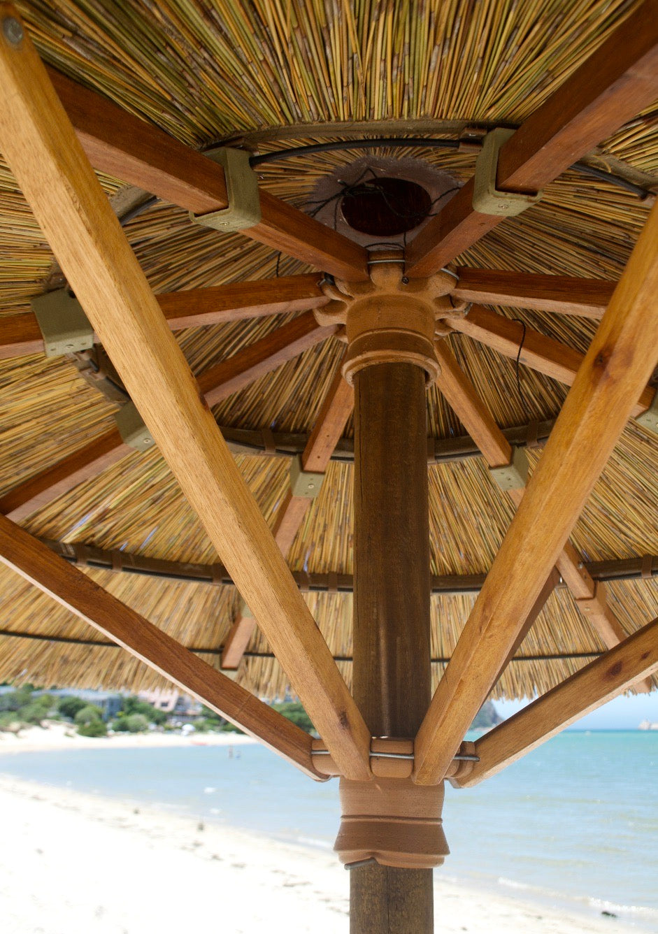 African Sun Thatch Umbrella