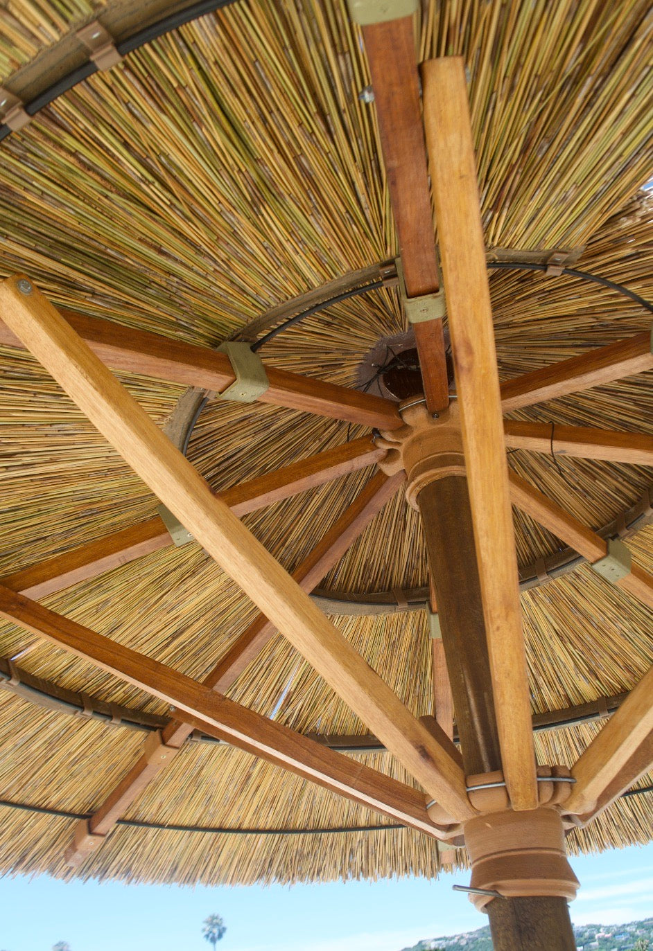 African Sun Thatch Umbrella