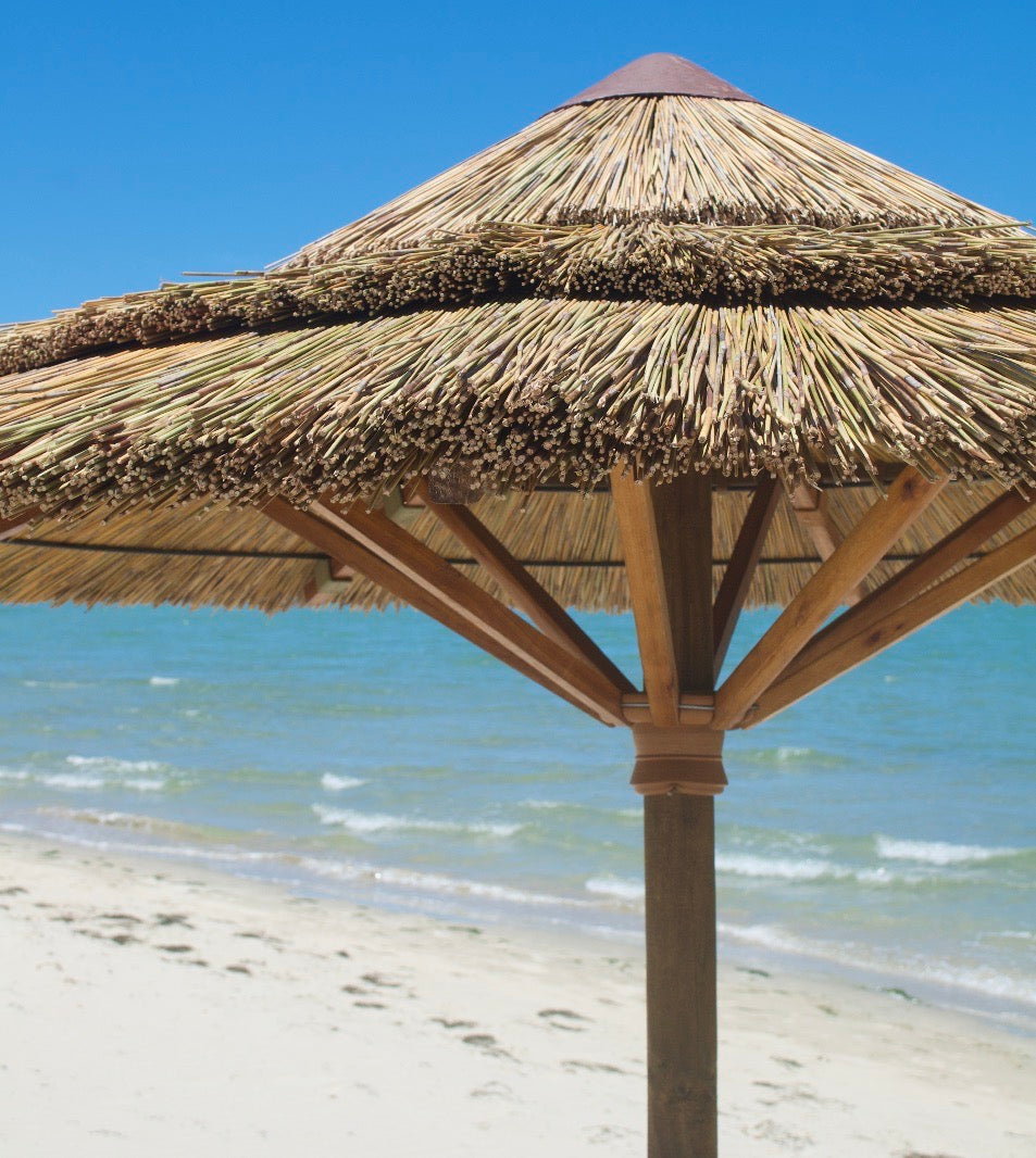 African Sun Thatch Umbrella